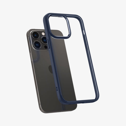 ACS04816 - iPhone 14 Pro Max Case Ultra Hybrid in crystal clear showing the back